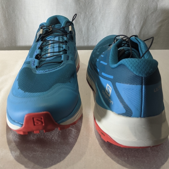 NEW Salomon Mens Ultra Guide Trail Running Shoe SHARP Lions Blue - Picture 2 of 4